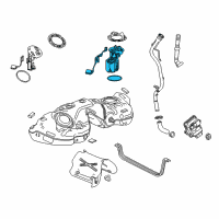 OEM 2020 Cadillac CT6 Fuel Pump Diagram - 84537119