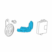 OEM 2017 Toyota Tacoma Amplifier Diagram - 89782-0E010