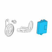 OEM 2021 Toyota Tundra Control Module Diagram - 89780-0C070