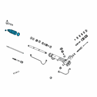 OEM Ford Mustang Dust Seal Diagram - E69Z-3332-A