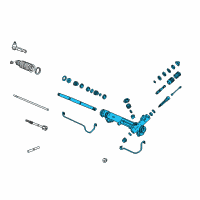 OEM 1999 Ford Mustang Gear Assembly Diagram - 2R3Z-3504-BARM