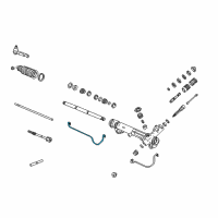 OEM 2003 Ford Mustang Pressure Tube Diagram - F3LY-3A714-A