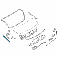 OEM 2017 BMW 740i xDrive Tension Spring Diagram - 51-24-7-357-109