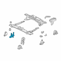 OEM 2002 Honda Accord Bracket, Transmission Mounting (Mt) Diagram - 50825-S84-A01