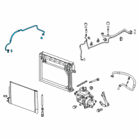 OEM 2017 Chevrolet Malibu Discharge Hose Diagram - 84155748