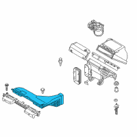 OEM Hyundai Sonata Duct Assembly-Air Diagram - 28210-C2600