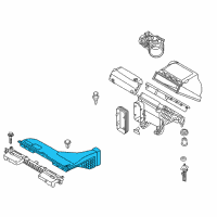 OEM 2019 Hyundai Sonata Duct Assembly-Air Diagram - 28210-C2960