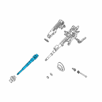 OEM 2005 BMW M3 Steering Shaft Diagram - 32-30-6-764-006