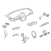 OEM 2019 Chevrolet Spark Hazard Switch Diagram - 95322823