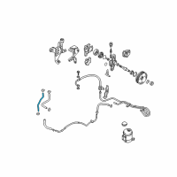 OEM 2003 Hyundai Elantra Hose-Return Diagram - 57535-2D000