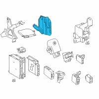 OEM Toyota Land Cruiser Control Module Diagram - 89181-60080