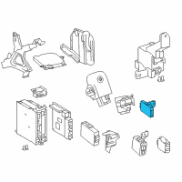 OEM Toyota Land Cruiser Control Module Diagram - 89111-60110