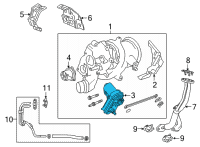 OEM 2022 Cadillac XT5 By-Pass Control Valve Diagram - 55503299