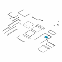 OEM 2015 Lincoln MKT Motor Diagram - AT4Z-15790-J