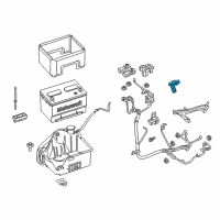 OEM Lincoln MKZ Sensor Diagram - BT4Z-14B357-B