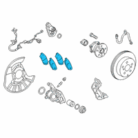 OEM 2019 Lexus ES300h Cap, BLEEDER Plug Diagram - 31478-30010