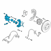 OEM 2017 Kia Cadenza CALIPER Kit-Fr Brake Diagram - 58180F6A10
