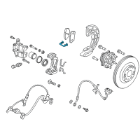 OEM 2020 Kia Cadenza Spring-Pad Diagram - 58144F6100