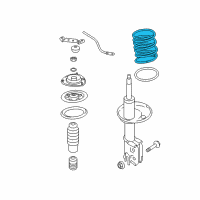 OEM Hyundai Tucson Spring-Front Diagram - 54630-2E100