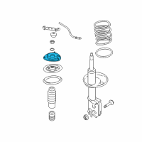 OEM Kia Sportage Insulator Assembly-Strut Diagram - 546102E200