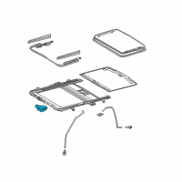 OEM 2022 Toyota 4Runner Motor Diagram - 63260-35140