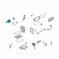 Genuine Ford Vibration Damper diagram