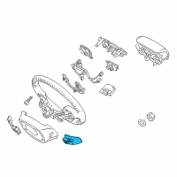 OEM 2014 Kia Rio Switch Assembly-Paddle Shift Diagram - 967701W000HU