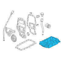 OEM Oldsmobile Achieva Pan Asm-Oil Diagram - 24574440