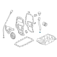 OEM 2000 Chevrolet Cavalier Seal, Engine Oil Filler(O-Ring) Diagram - 22535600