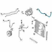 OEM 2012 Toyota 4Runner Suction Hose Diagram - 88704-60451