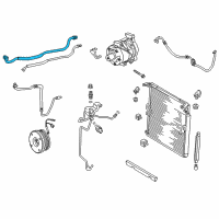 OEM 2015 Toyota 4Runner Suction Pipe Diagram - 88717-6B220