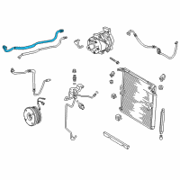 OEM 2011 Toyota 4Runner Suction Pipe Diagram - 88717-6B220