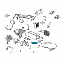 OEM 2001 Jeep Wrangler A/C System Seal Kit Diagram - 4874064