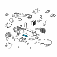 OEM 2001 Jeep Wrangler Seal-Vent Diagram - 4874068