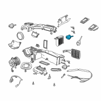 OEM Jeep Cherokee EGR Vacuum Actuator Diagram - 4864995