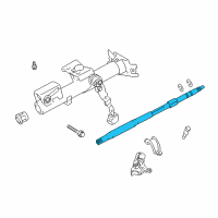 OEM 2005 Scion tC Upper Shaft Diagram - 45210-13010