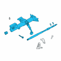 OEM 2008 Scion tC Tube Assembly Diagram - 45250-21110