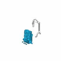 OEM 2003 Honda Civic Box Assembly, Fuse Diagram - 38200-S5B-A11