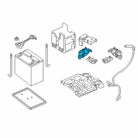 OEM 2016 Chevrolet City Express Bracket Diagram - 19317233