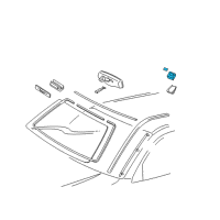 OEM Lexus GX470 Sensor, Rain Diagram - 89941-60052