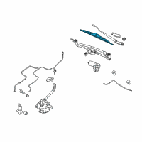 OEM Ford Taurus X Front Blade Diagram - 8F9Z-17528-B