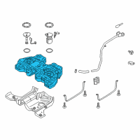 OEM 2017 Ford Edge Fuel Tank Diagram - K2GZ-9002-F