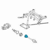 OEM BMW 335is Repair Kit Bellows, Interior Diagram - 33-21-7-547-081