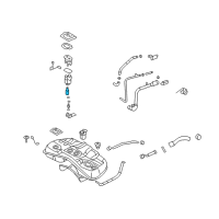 OEM 2014 Hyundai Genesis Pump-Fuel Diagram - 31111-3M700