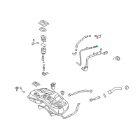 OEM 2008 Hyundai Elantra Hose-Fuel Diagram - 31071-3L500