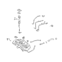 OEM Kia Sorento Tether Diagram - 310152C700