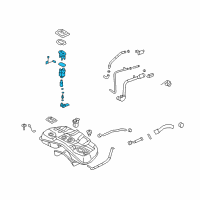 OEM 2009 Hyundai Genesis Complete-Fuel Pump Diagram - 31110-3M100