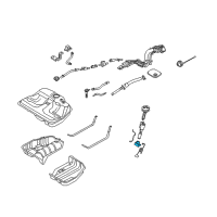 OEM 2005 Hyundai XG350 Pump Filter Diagram - 31090-38200