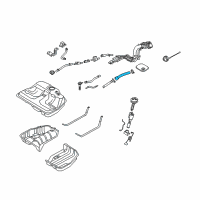 OEM 2005 Kia Amanti Hose-Oil Filler Diagram - 310363F500