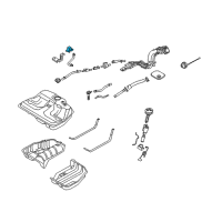 OEM 1999 Hyundai Sonata Sensor-Fuel Tank Pressure Diagram - 31435-1EA00